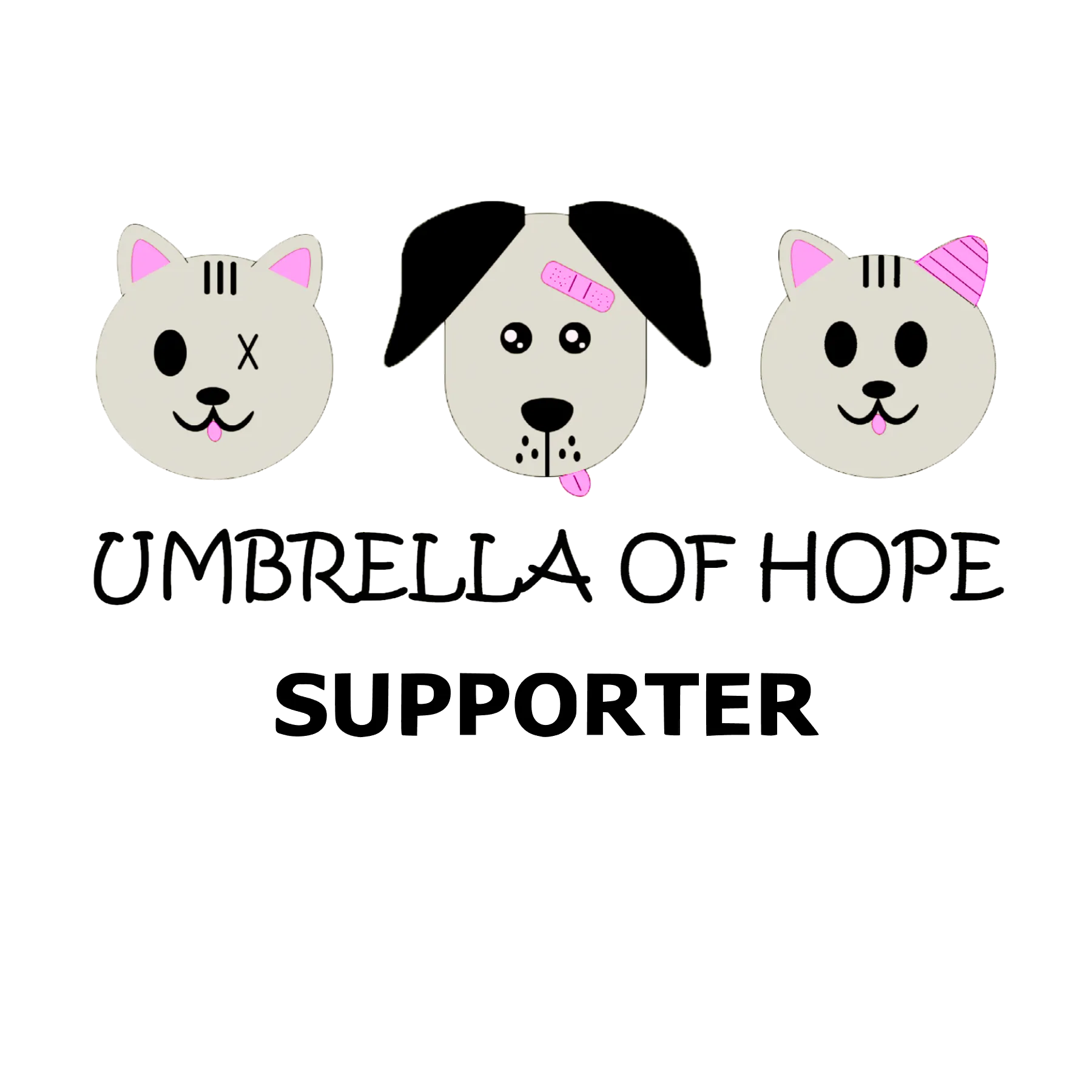 Umbrella of Hope 20 oz Skinny Tumbler and Straw