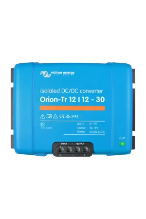 Victron | Orion-Tr 12/12-30A (360W) Isolated DC-DC converter | Voltage Regulator