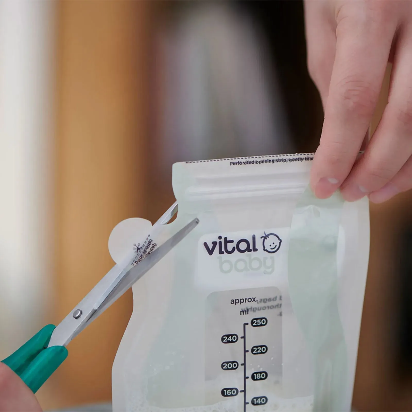 Vital Baby Nurture Easy Pour Breast Milk Storage Bags 30 pcs