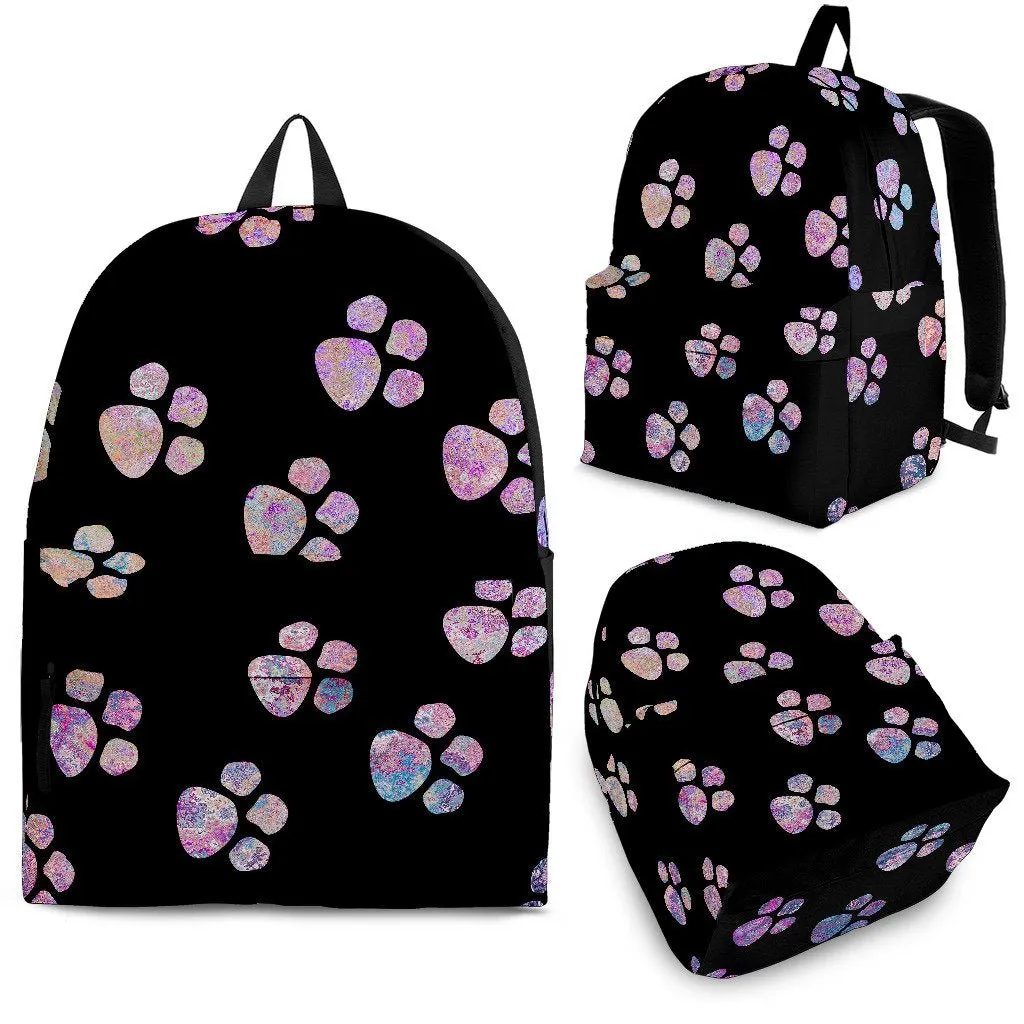 Watercolor Paws Backpack