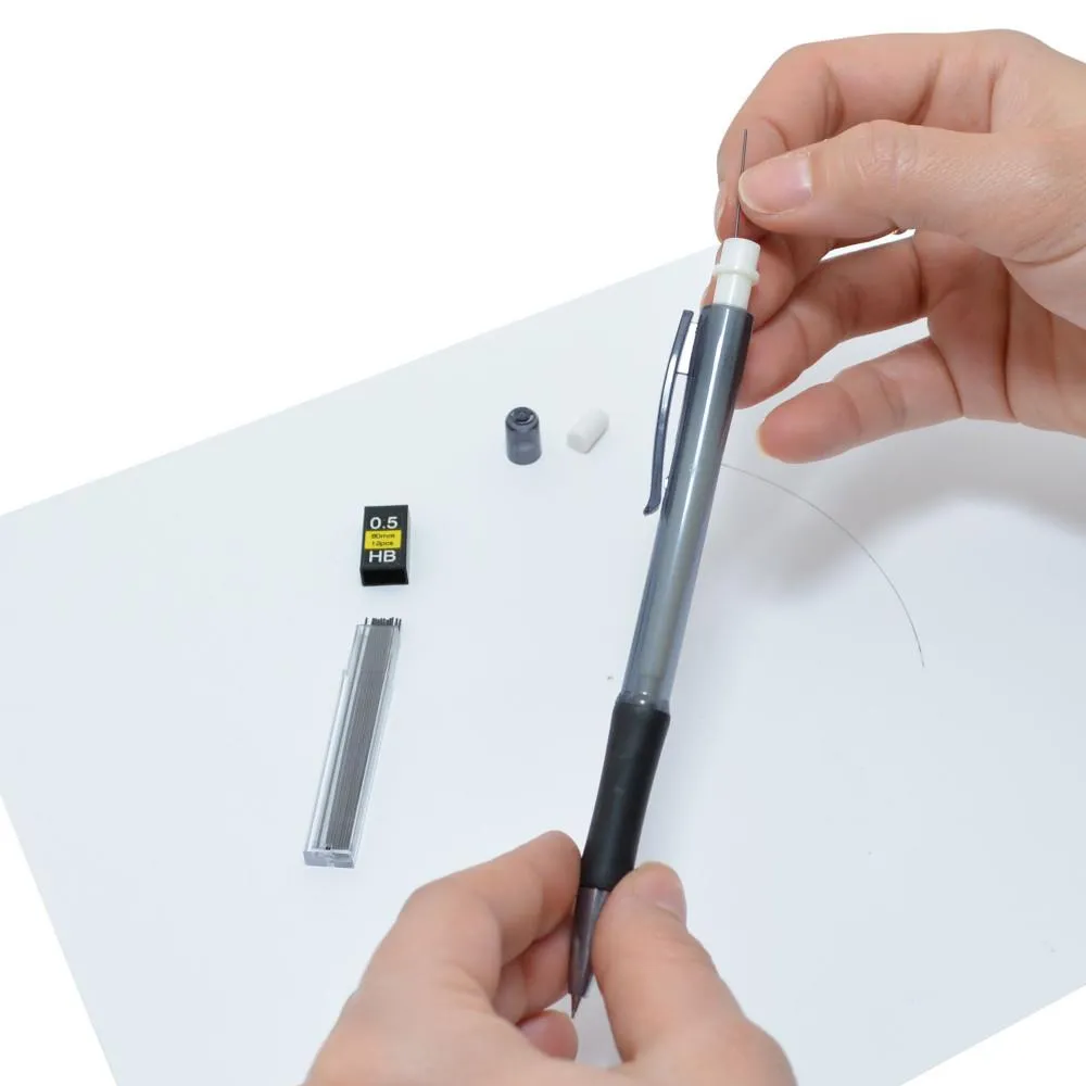 Westcott Designer Compass Set 12pc with Mechanical Pencil