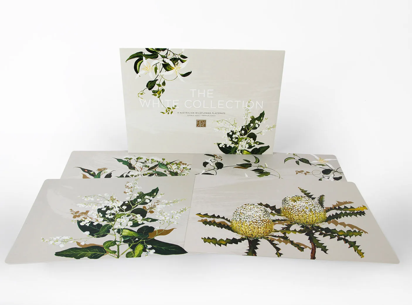 White Collection Dining Placemats (set of 4)