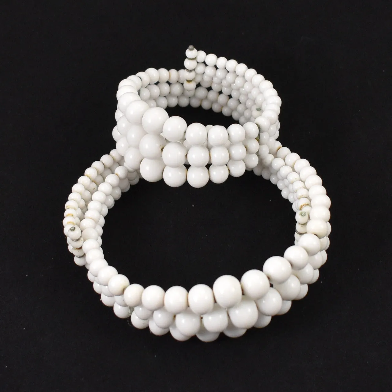 White Expandable Necklace Set