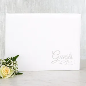 White Guest Book  | 1ct