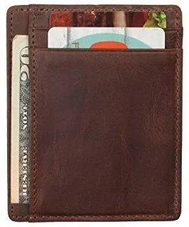 Wildhorn Urban Edge Vintage Leather Credit Card Holder