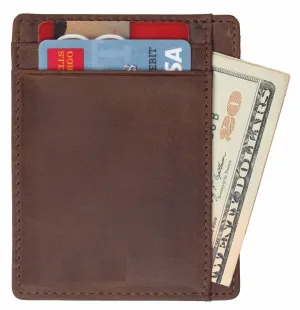 Wildhorn Urban Edge Vintage Leather Credit Card Holder