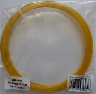 Wilson EnduroTennis String, 16g, Gold, SET