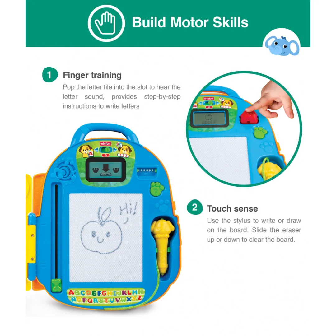 Winfun Lil Learner Alphabet Backpack -  3 Years and up