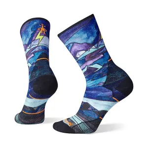 Womens Athlete Edition Run Print Crew Socks