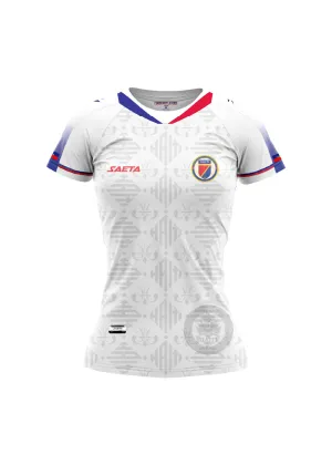 Women's Authentic Haiti National Soccer Team Jersey White