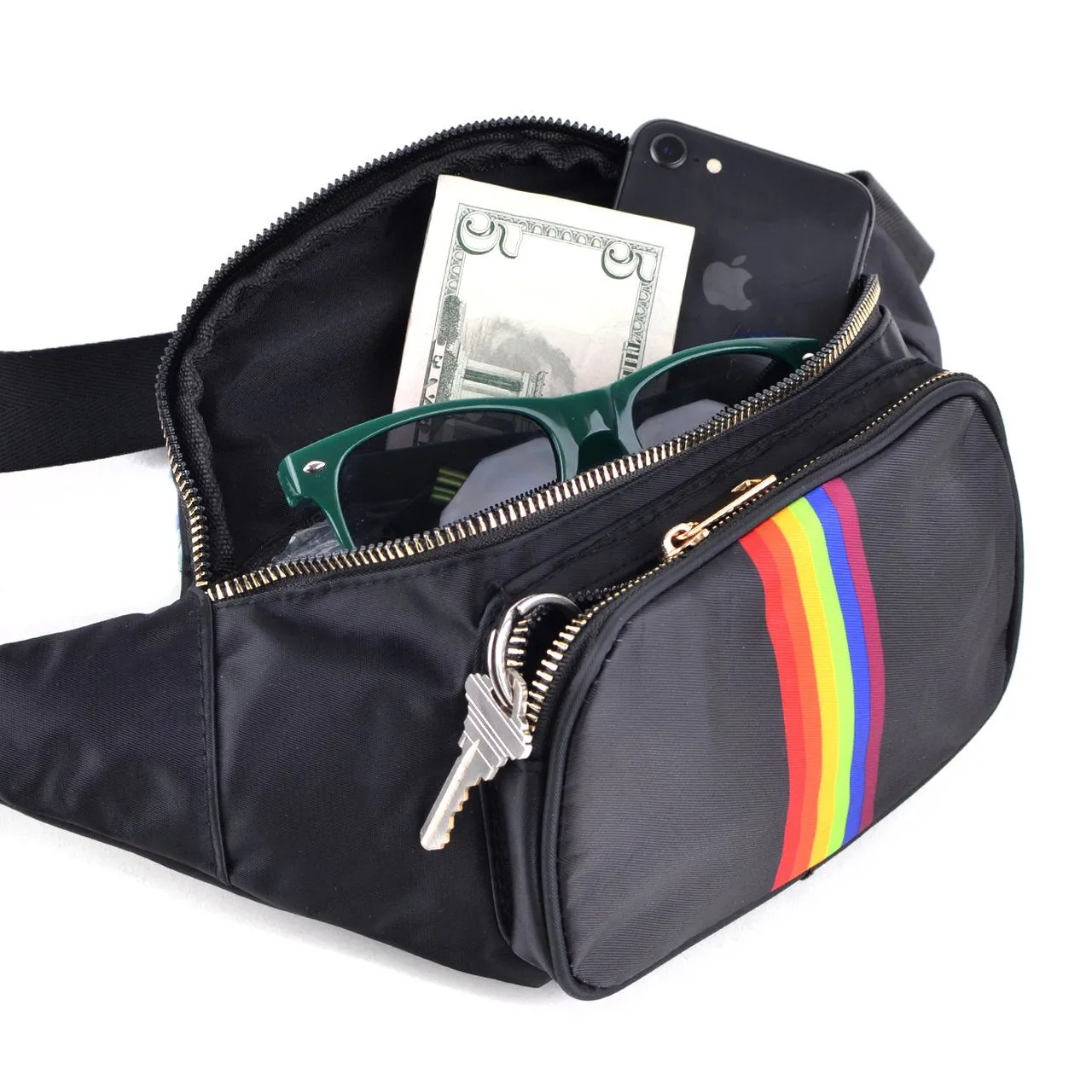 Women's Rainbow Fanny Packs