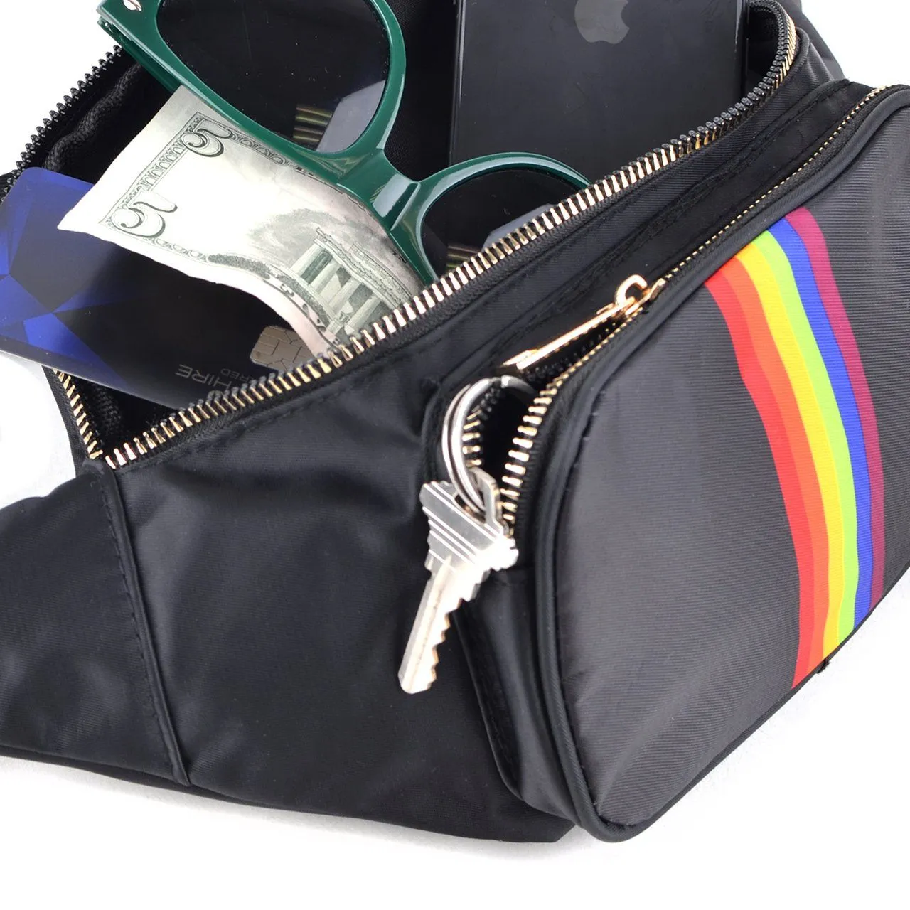 Women's Rainbow Fanny Packs
