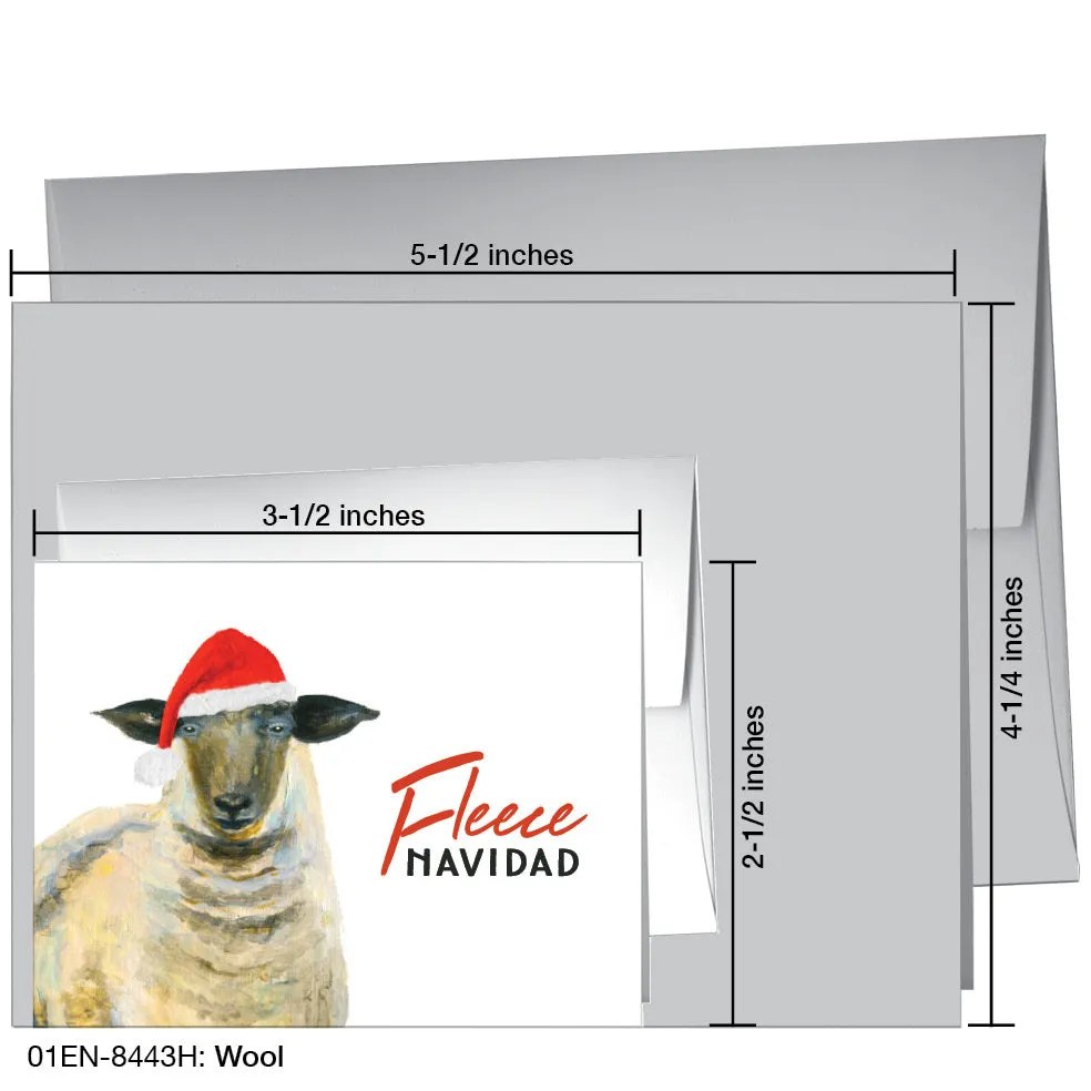Wool, Greeting Card (8443H)