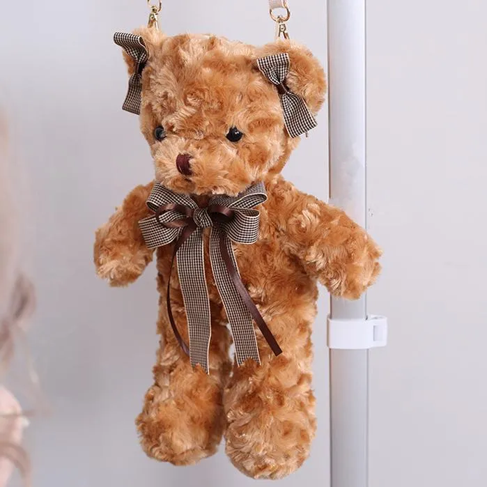 Xiaogui~Kawaii Lolita Bag Bear Shape Crossbody Bag