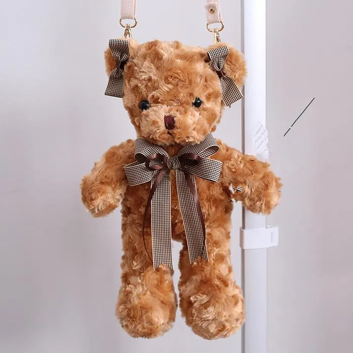 Xiaogui~Kawaii Lolita Bag Bear Shape Crossbody Bag