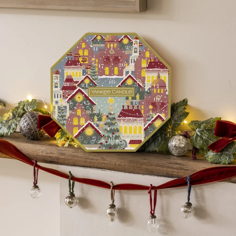 Yankee Candle Passport To The Holidays 24 Day Advent Calendar Wreath