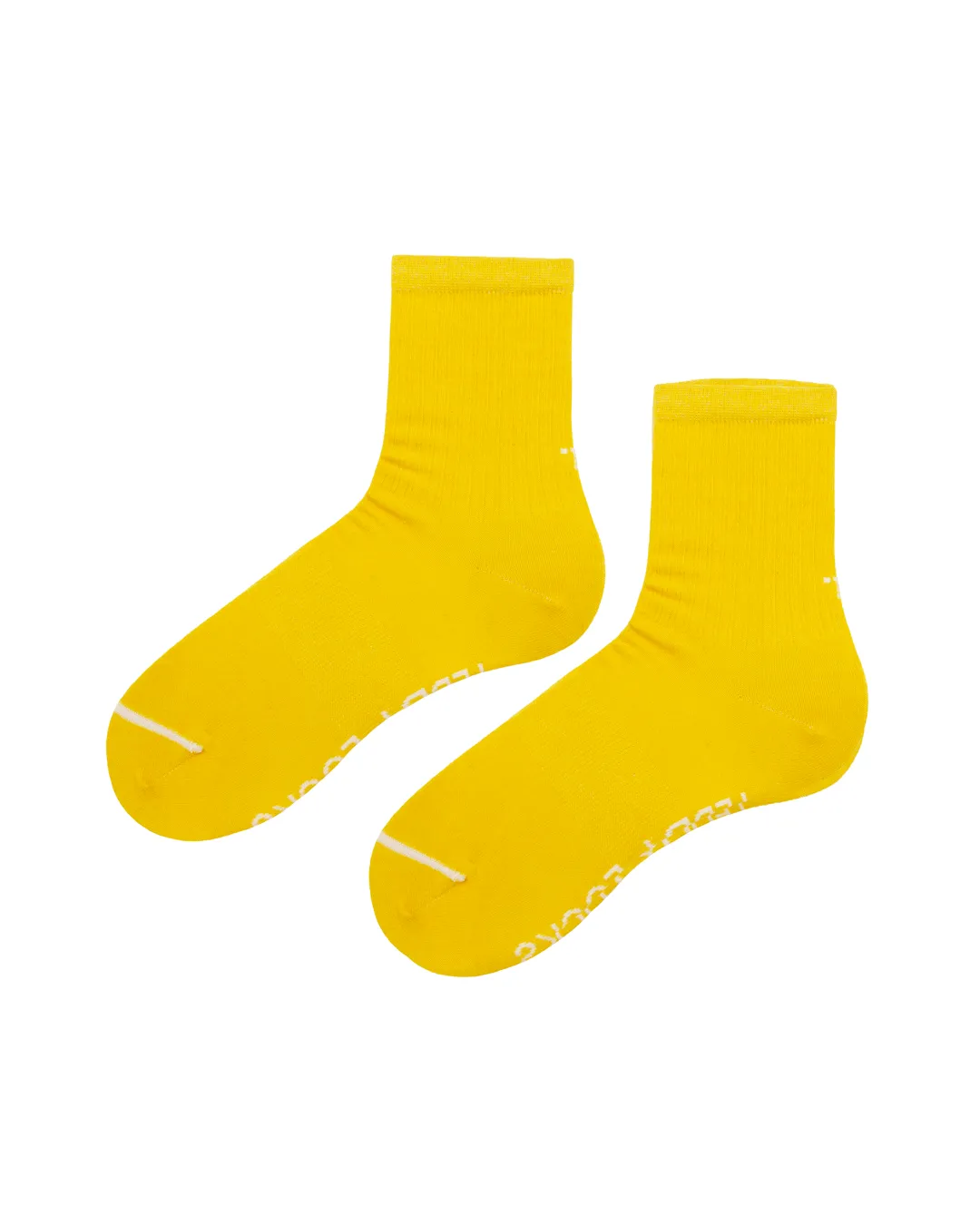 Yellow Ribbed Crew
