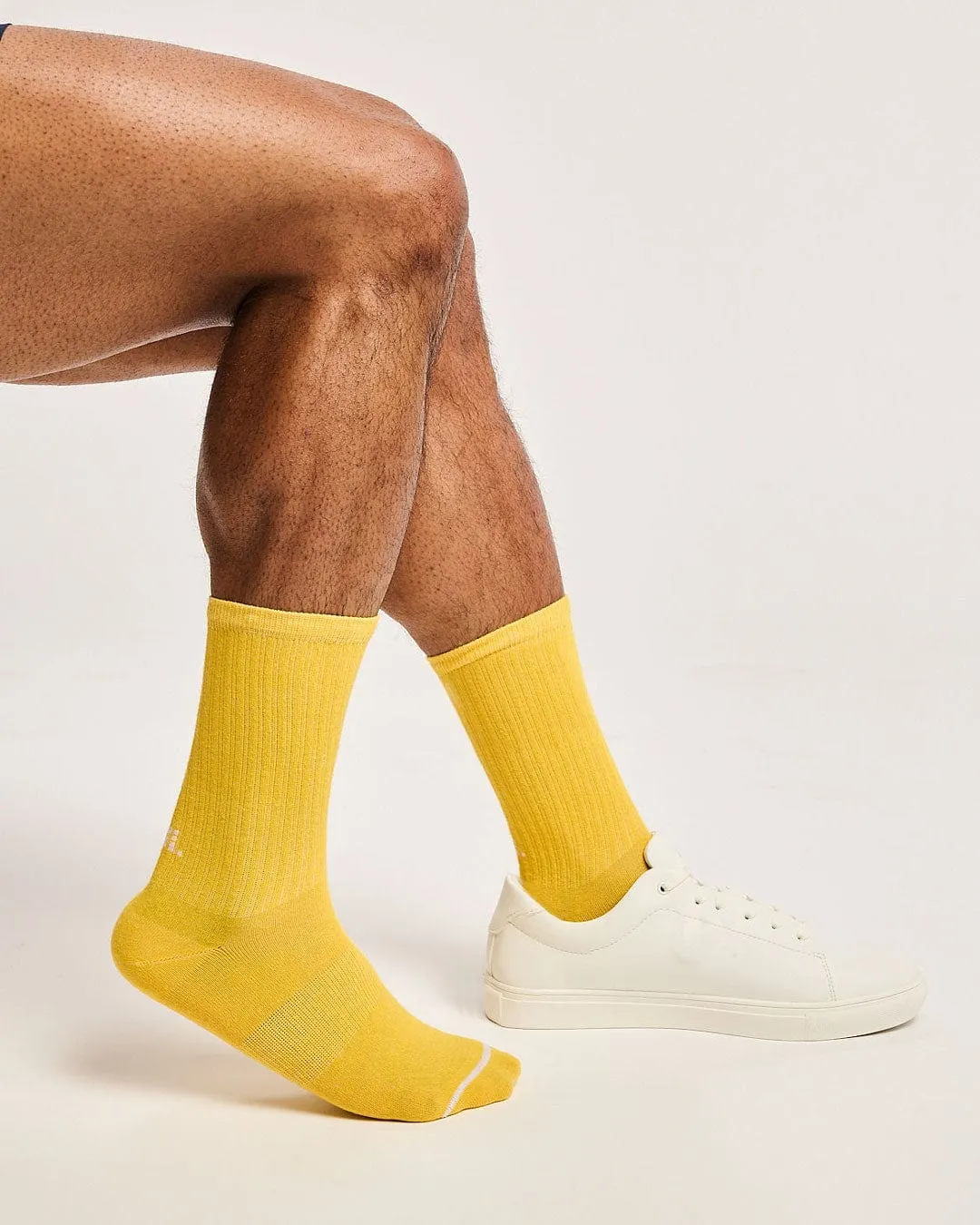 Yellow Ribbed Crew