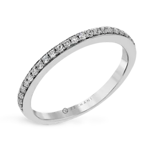 ZR25PVWB Wedding Set in 14k Gold with Diamonds
